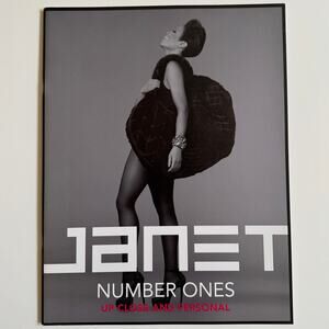 Janet Jackson Number Ones Up Close and Personal Tour Concert Program Book Photo